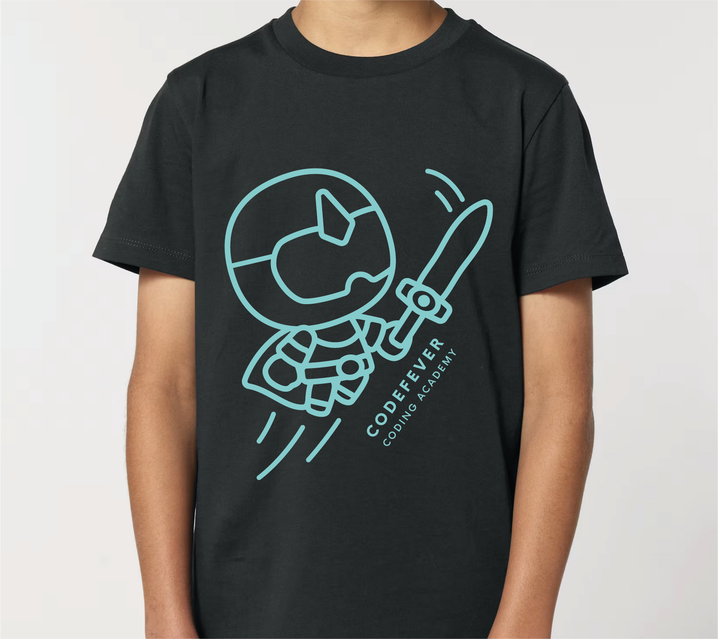 T-shirt - Swordfighter (zwart)